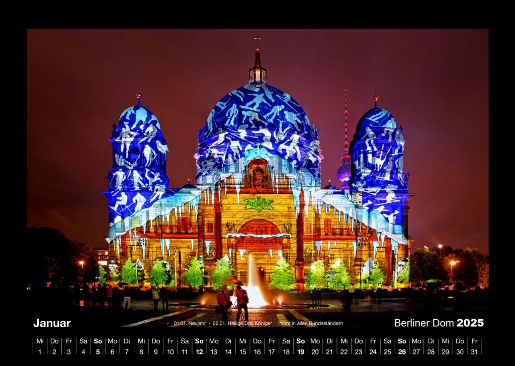 (c) Enrico Verworner , Smiling Berlin Verlag | Berlin Lights, Bildband Berlin, Berliner Lichter, Lights, Architektur Berlin, Berlin Bilder, Berlin Bilder auf Leinwand, Berlin Kalender, Berlin leuchtet, Berlinbilder auf Leinwand, Citypics Berlin, Festival of lights, Fotografie Berlin, Kalender 2024, Kalender Berlin, Kunstkalender Berlin, Lichterfest